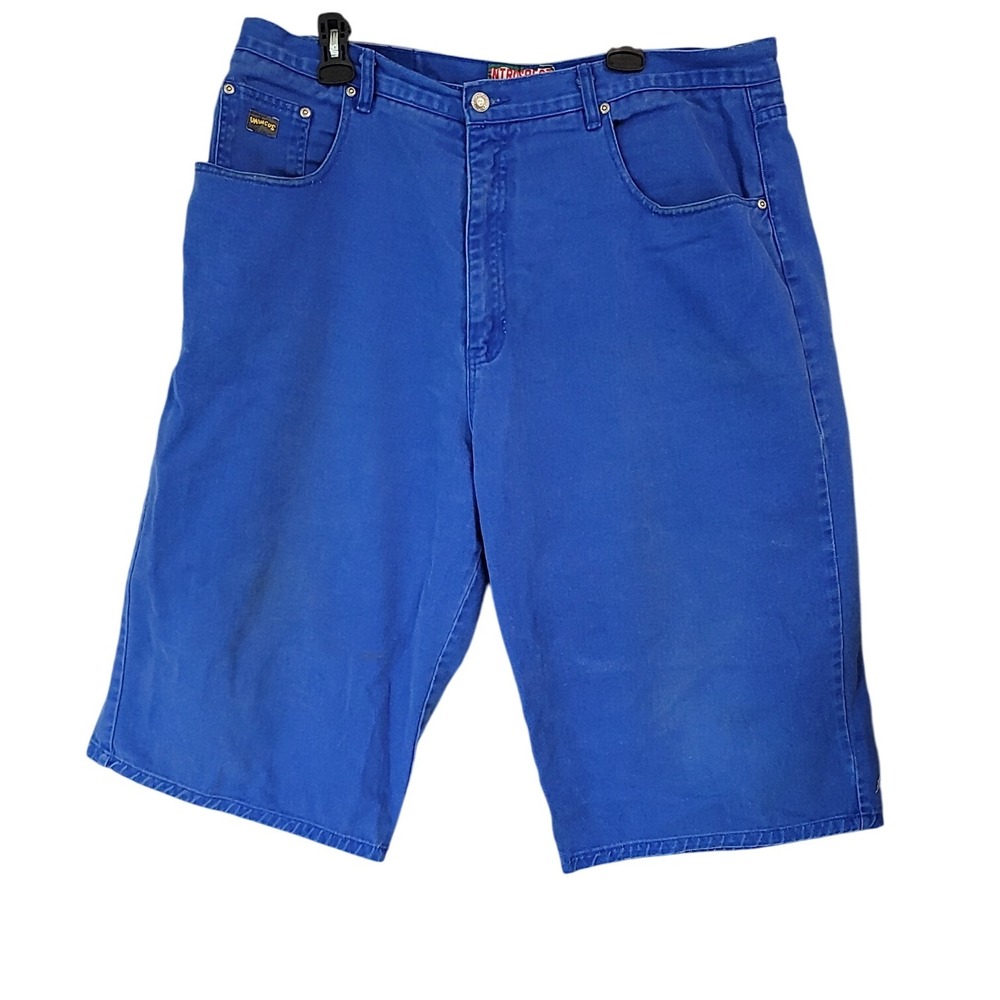 Vintage Umungus Introspect Men's Blue Denim Jean Shorts, 90s Style, Size‎ 40